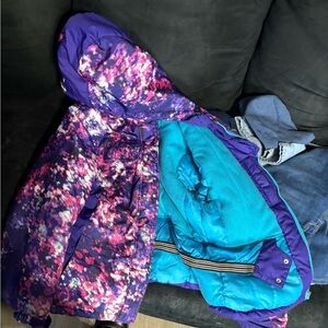 Girls winter coat size 10/12/L; ZeroXposure